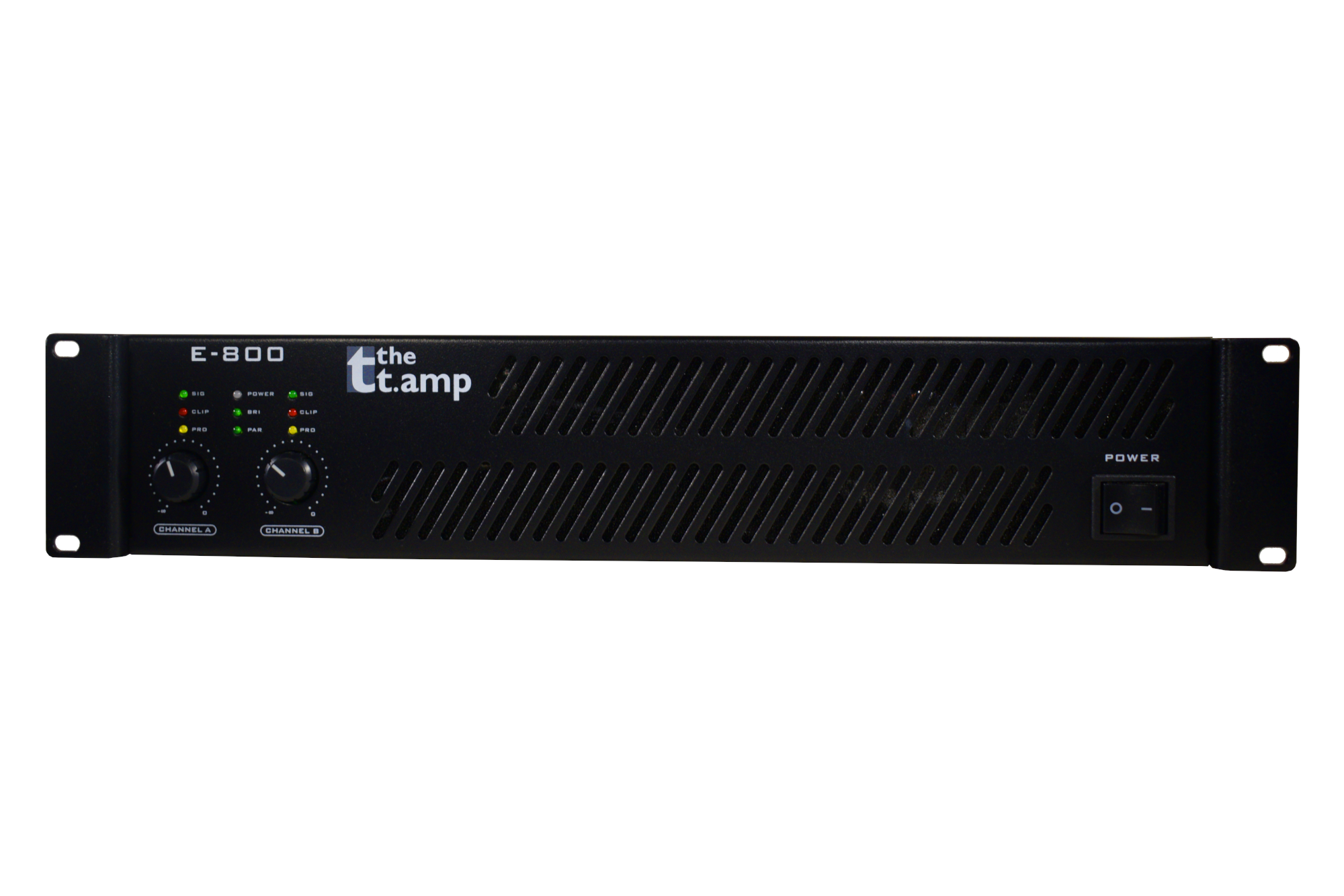 E-800 Endstufe Frontansicht