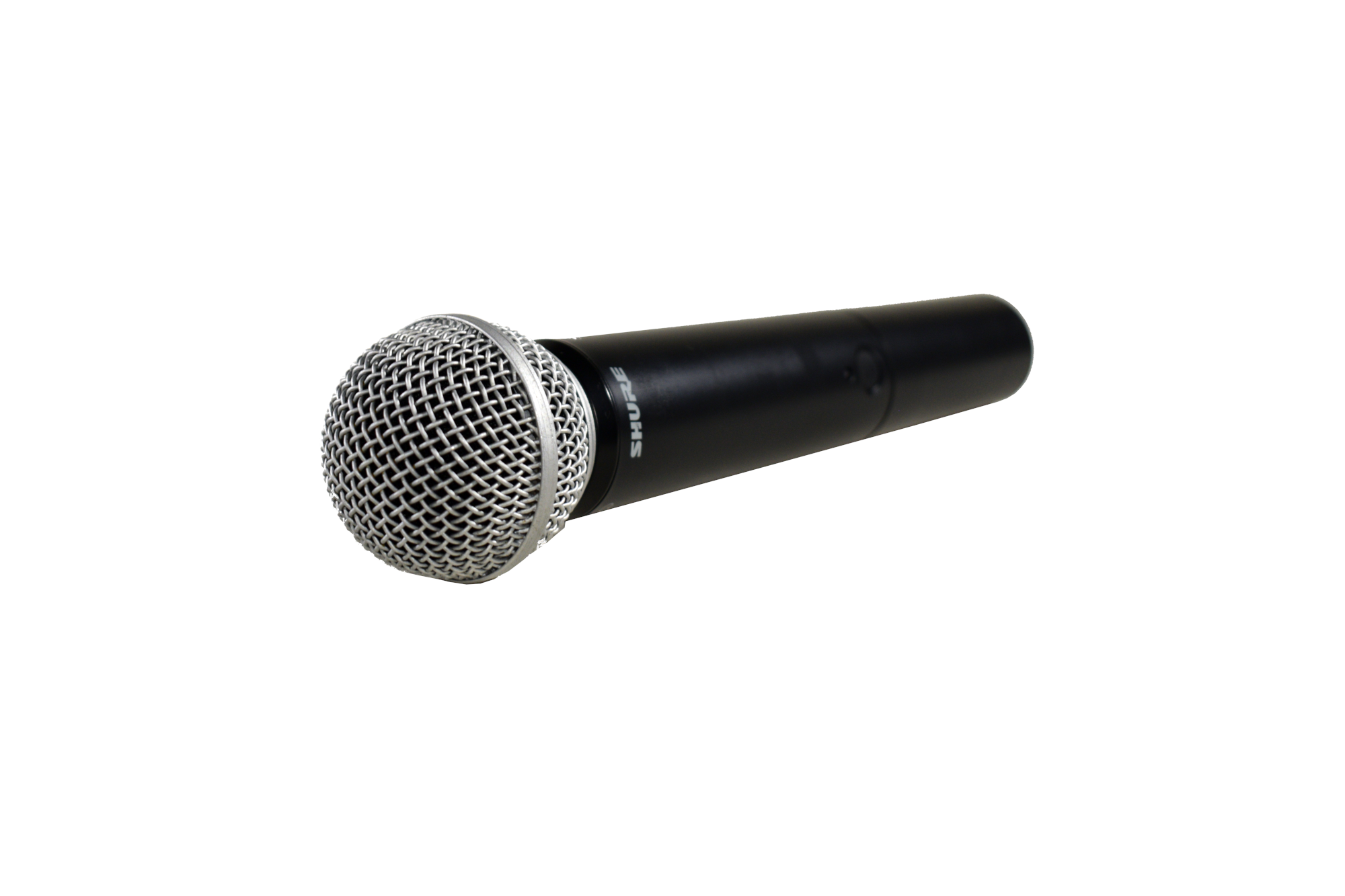 Shure Mikrofon Schrägansicht