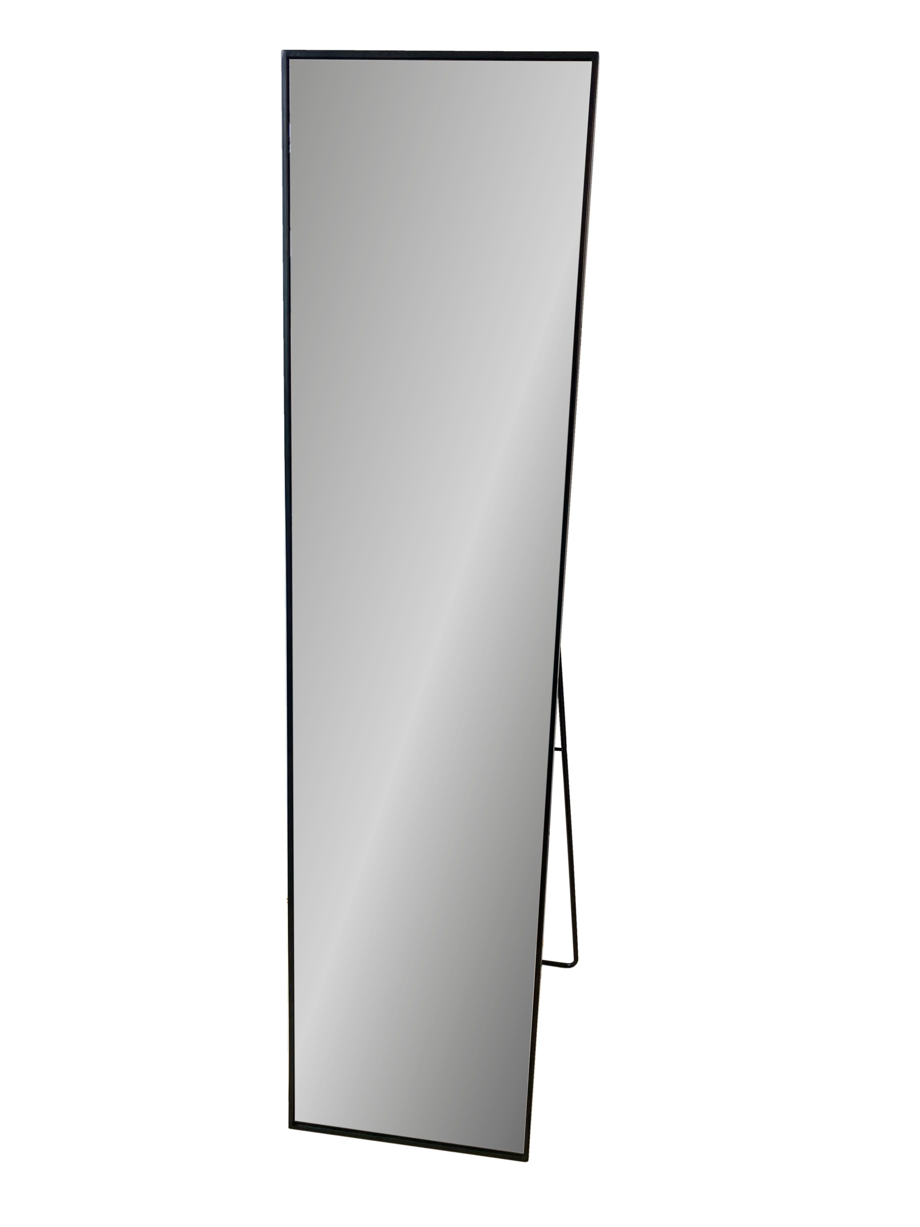 Standspiegel schwarz